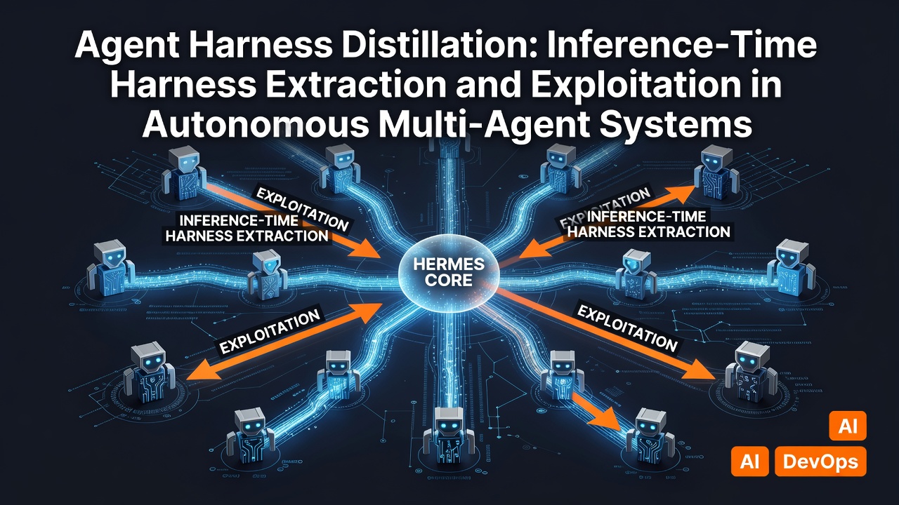 Agent Harness Distillation: Inference-Time Harness Extraction and Exploitation in Autonomous Multi-Agent Systems