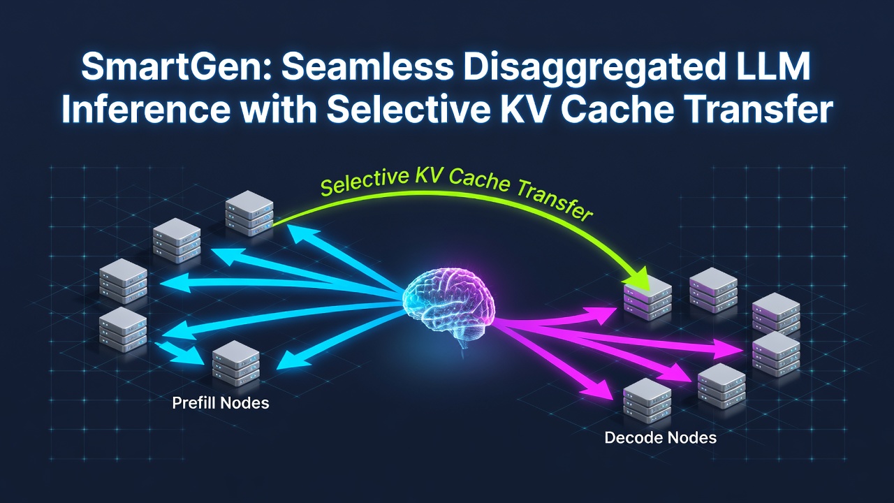SmartGen: Seamless Disaggregated LLM Inference with Selective KV Cache Transfer