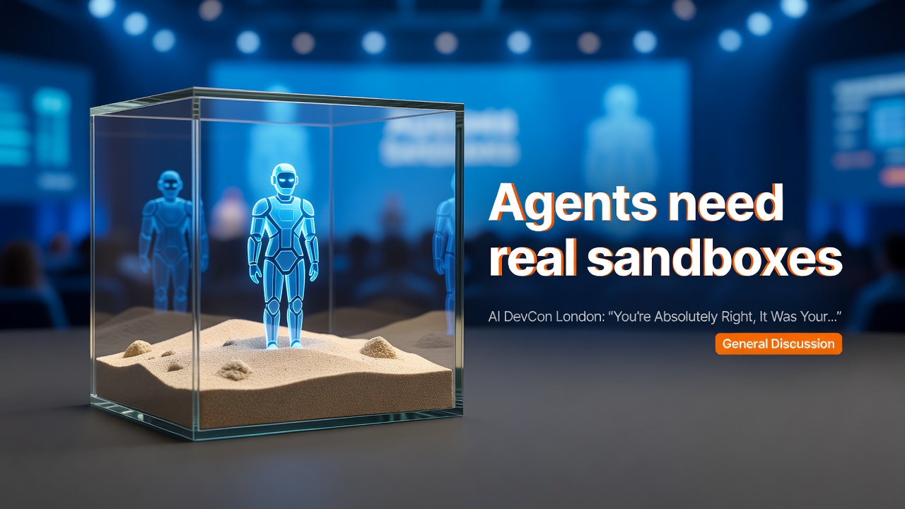 Agents need real sandboxes
