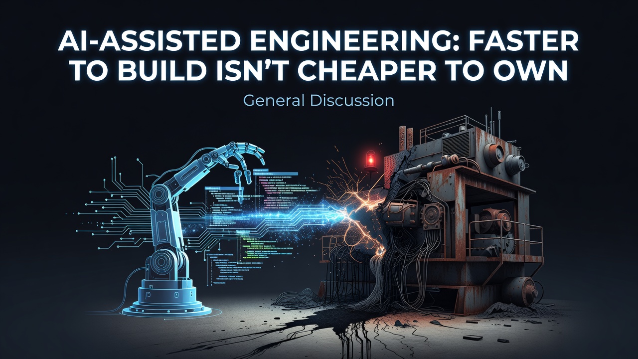 AI-Assisted Engineering: Faster to Build Isn't Cheaper to Own
