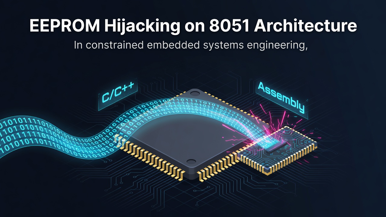 EEPROM Hijacking on 8051 Architecture