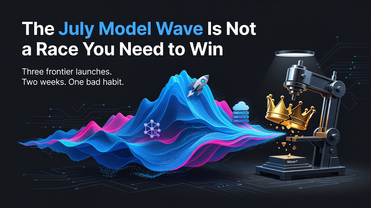 The July Model Wave Is Not a Race You Need to Win