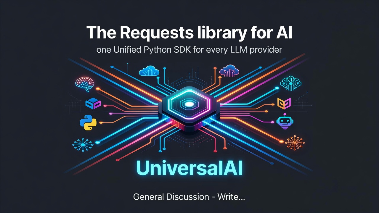 The Requests library for AI one Unified Python SDK for every LLM provider