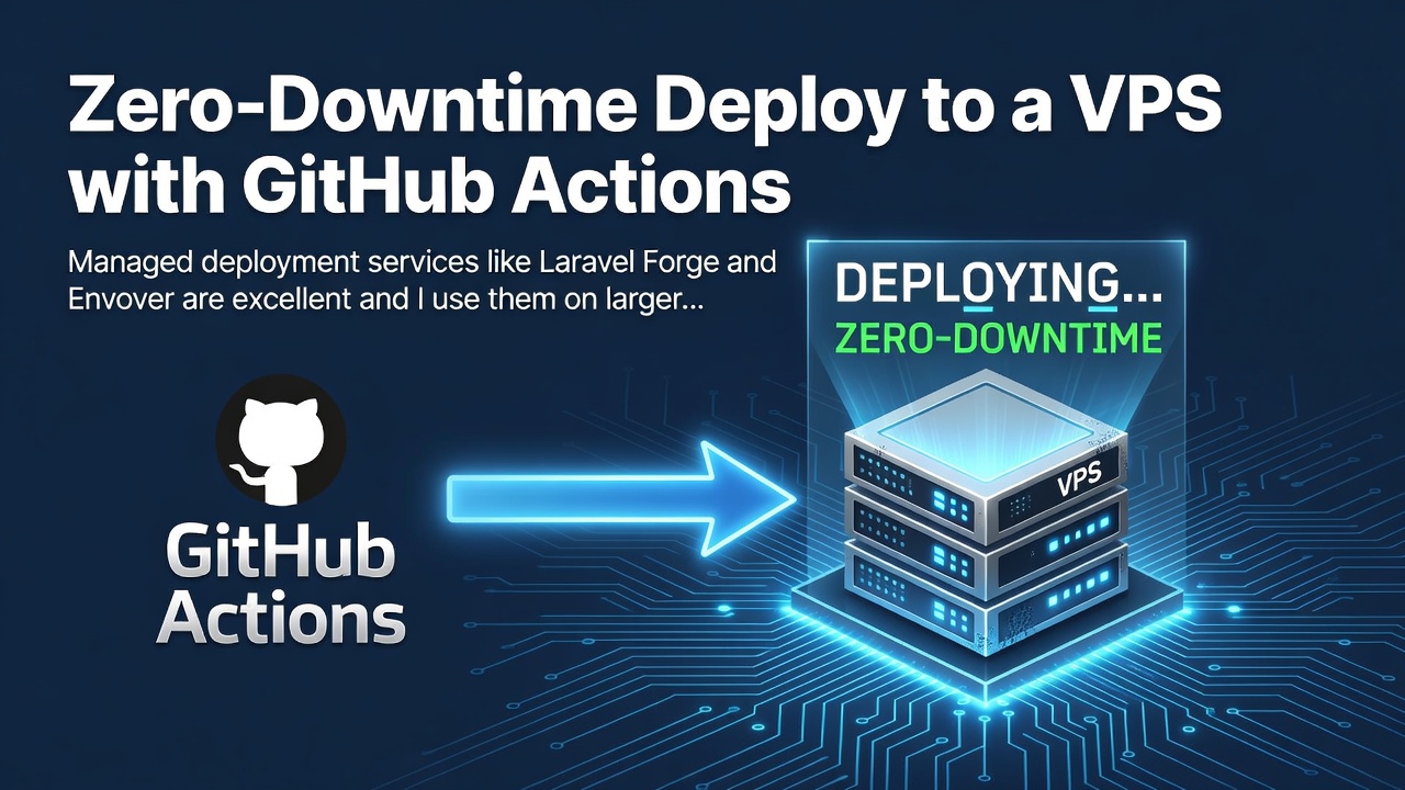 Zero-Downtime Deploy to a VPS with GitHub Actions