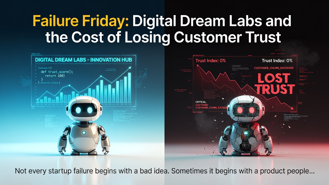 Failure Friday: Digital Dream Labs and the Cost of Losing Customer Trust