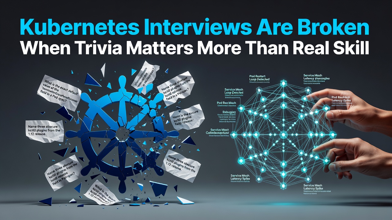 "Kubernetes Interviews Are Broken When Trivia Matters More Than Real Skill"