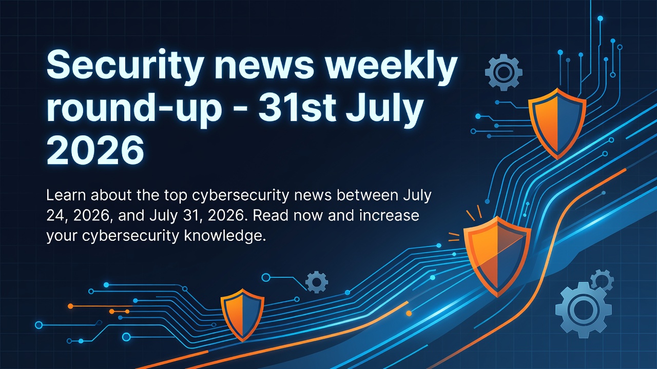 Security news weekly round-up - 31st July 2026