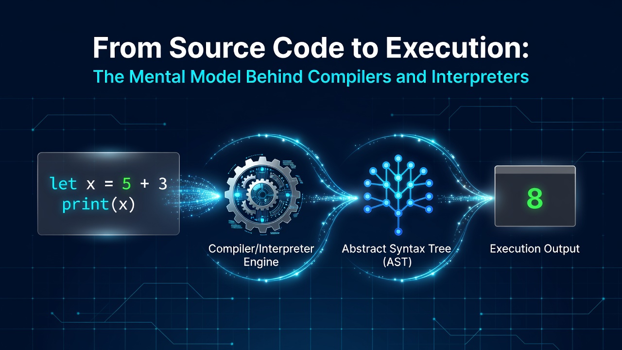 From Source Code to Execution: The Mental Model Behind Compilers and Interpreters