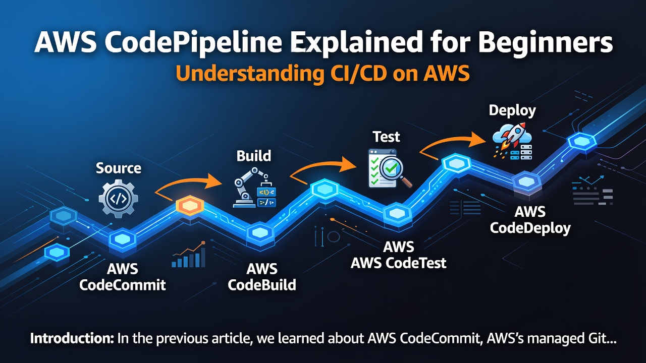 AWS CodePipeline Explained for Beginners | Understanding CI/CD on AWS