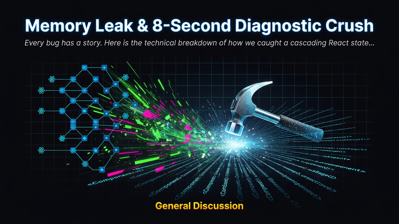 Memory Leak & 8-Second Diagnostic Crush