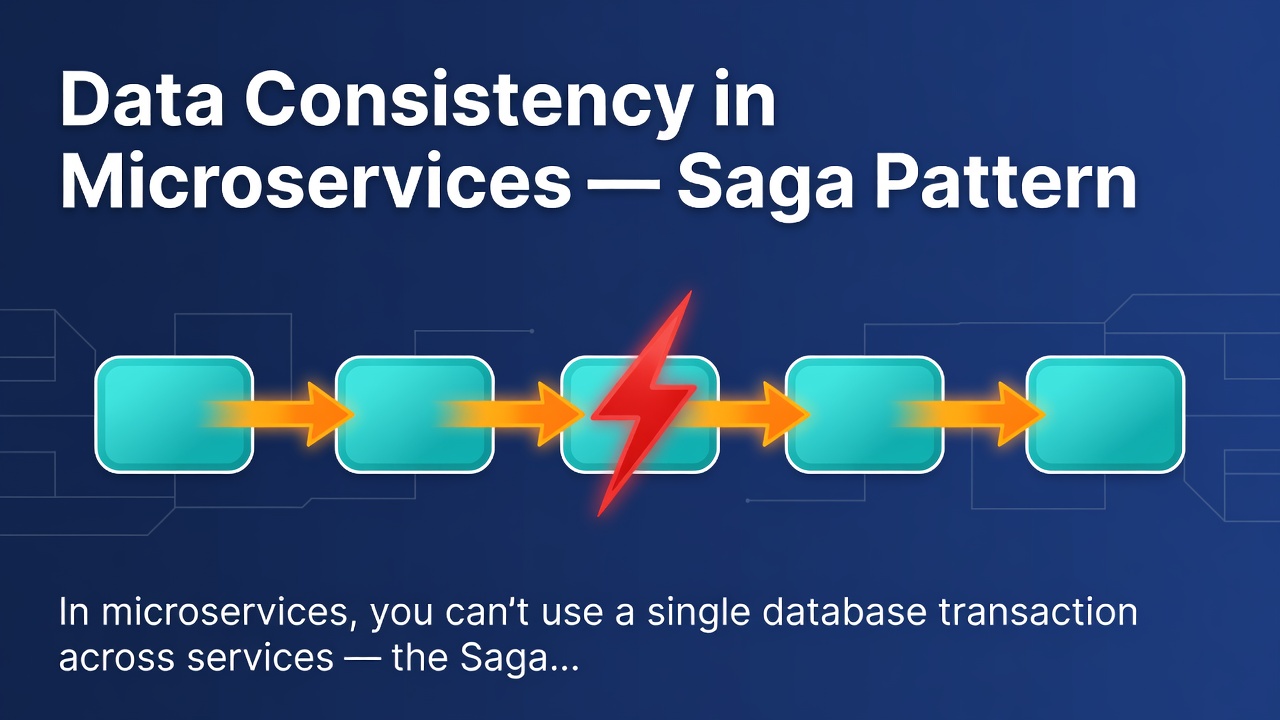 Data Consistency in Microservices — Saga Pattern