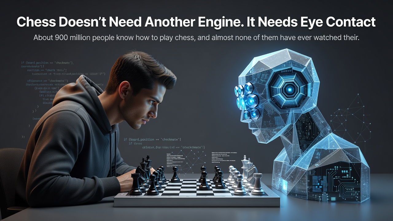 Chess Doesn’t Need Another Engine. It Needs Eye Contact