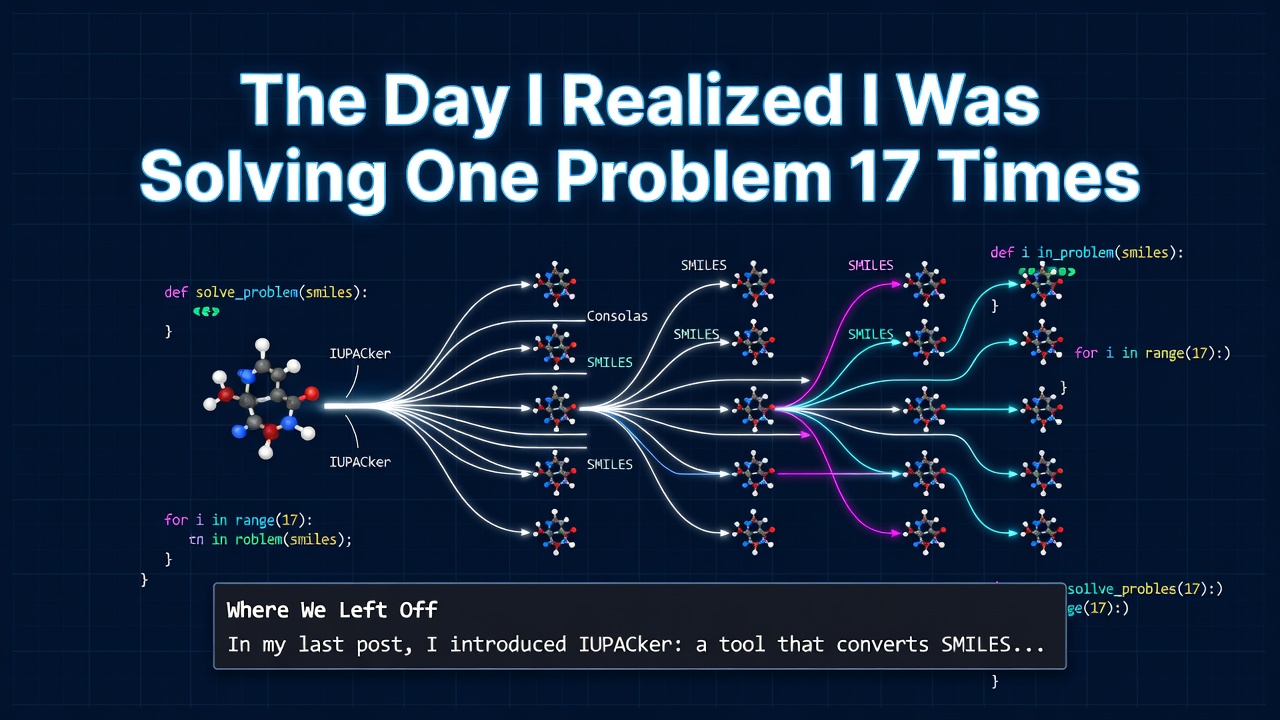The Day I Realized I Was Solving One Problem 17 Times