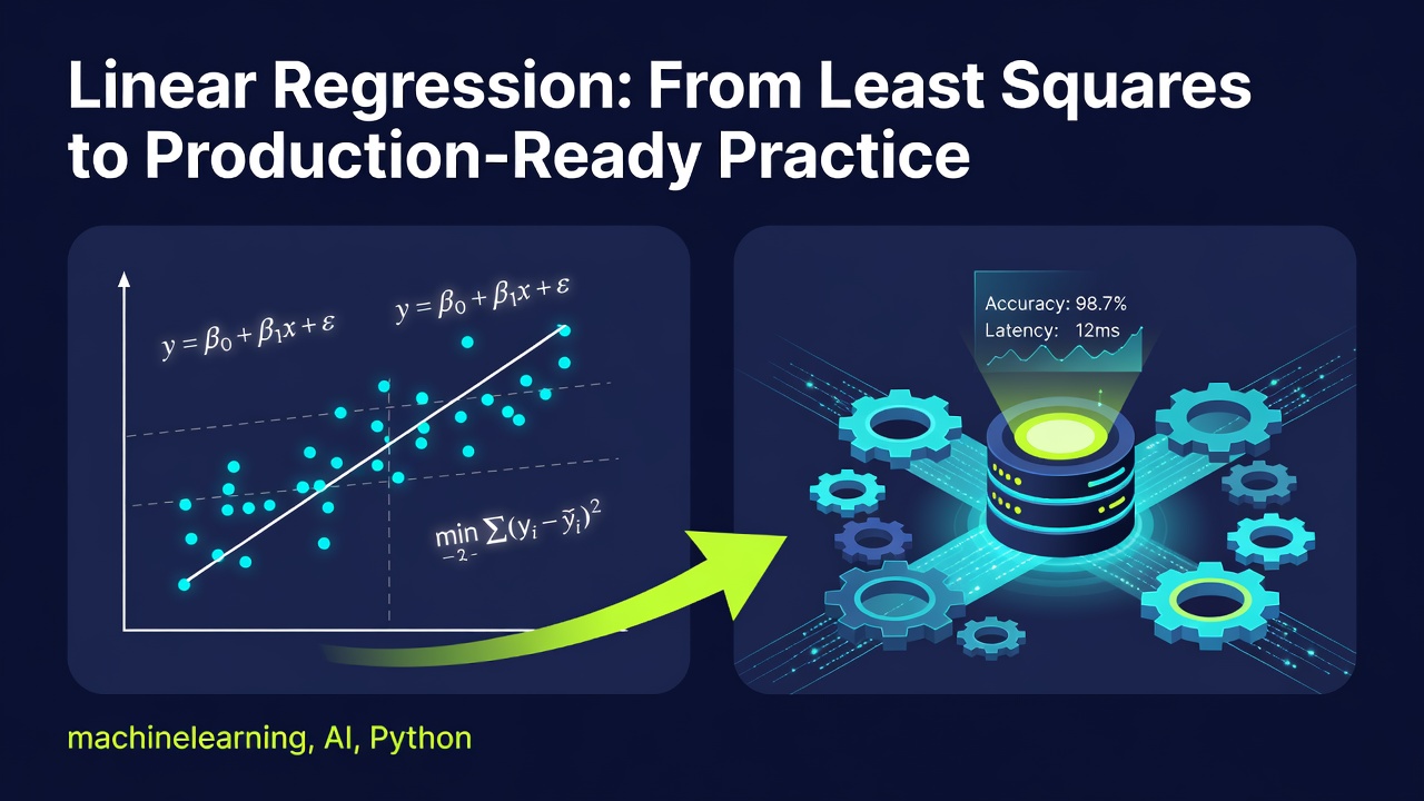 Linear Regression: From Least Squares to Production-Ready Practice