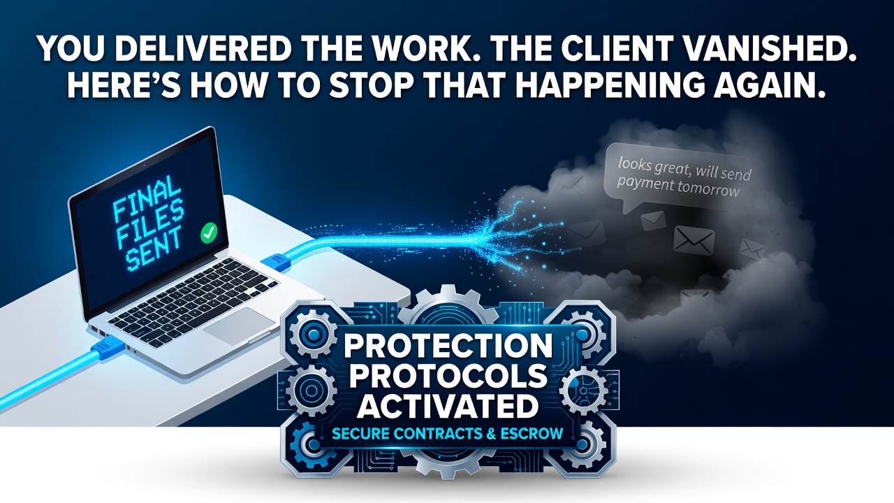 You Delivered the Work. The Client Vanished. Here's How to Stop That Happening Again.