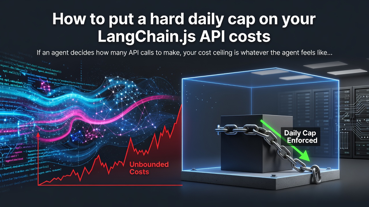 How to put a hard daily cap on your LangChain.js API costs