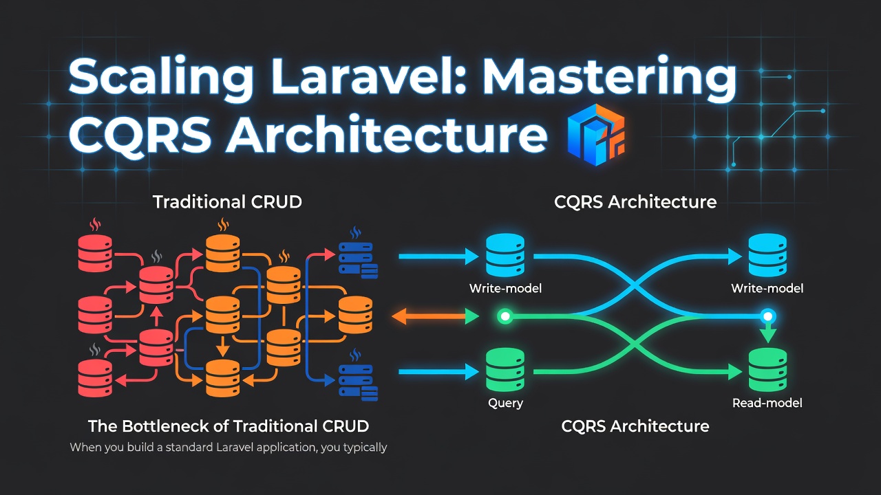 Scaling Laravel: Mastering CQRS Architecture 🏗️