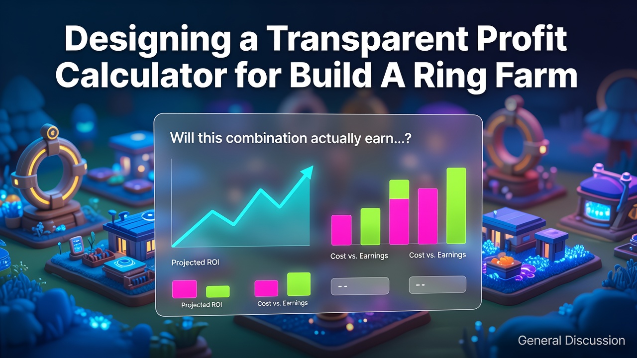 Designing a Transparent Profit Calculator for Build A Ring Farm
