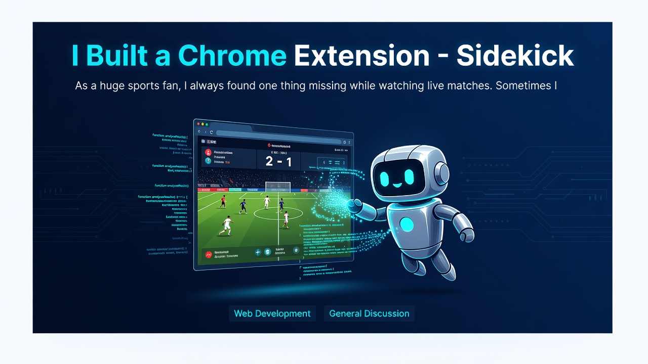 I Built a Chrome Extension - Sidekick