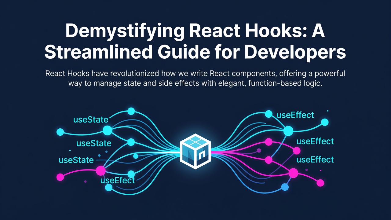 Demystifying React Hooks: A Streamlined Guide for Developers