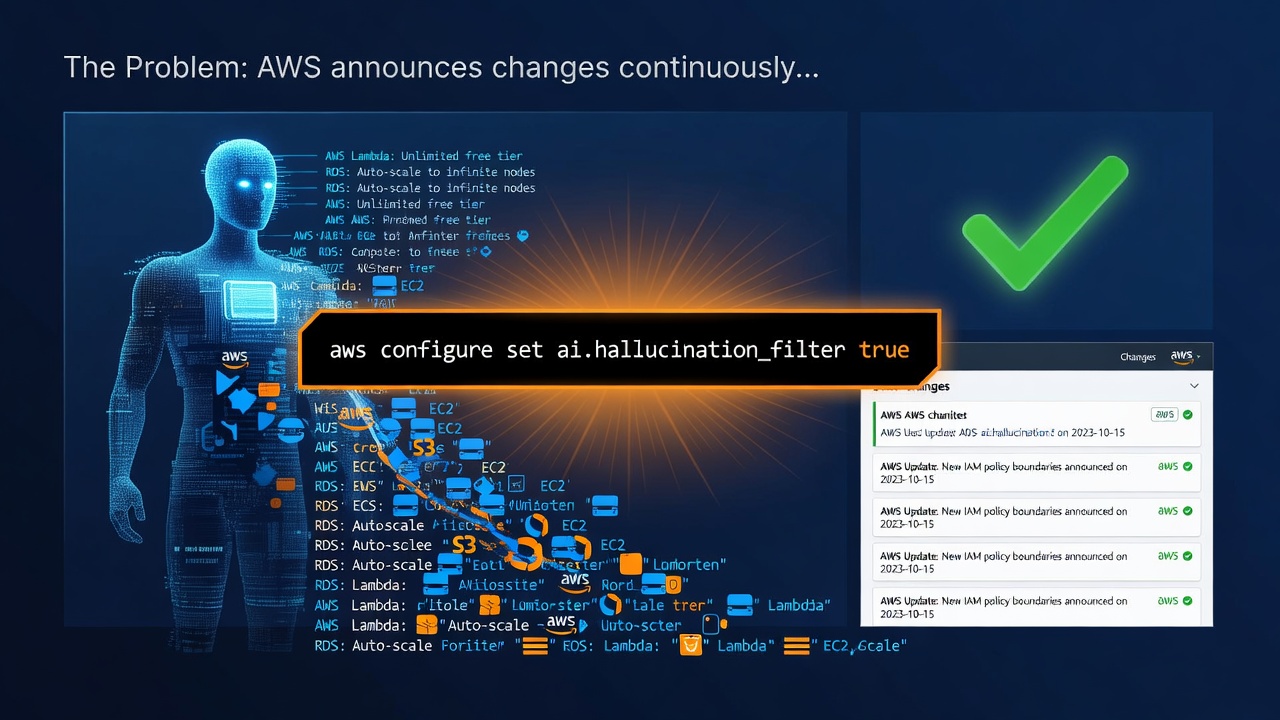 I Stopped My AI From Making Up AWS Answers With One Command