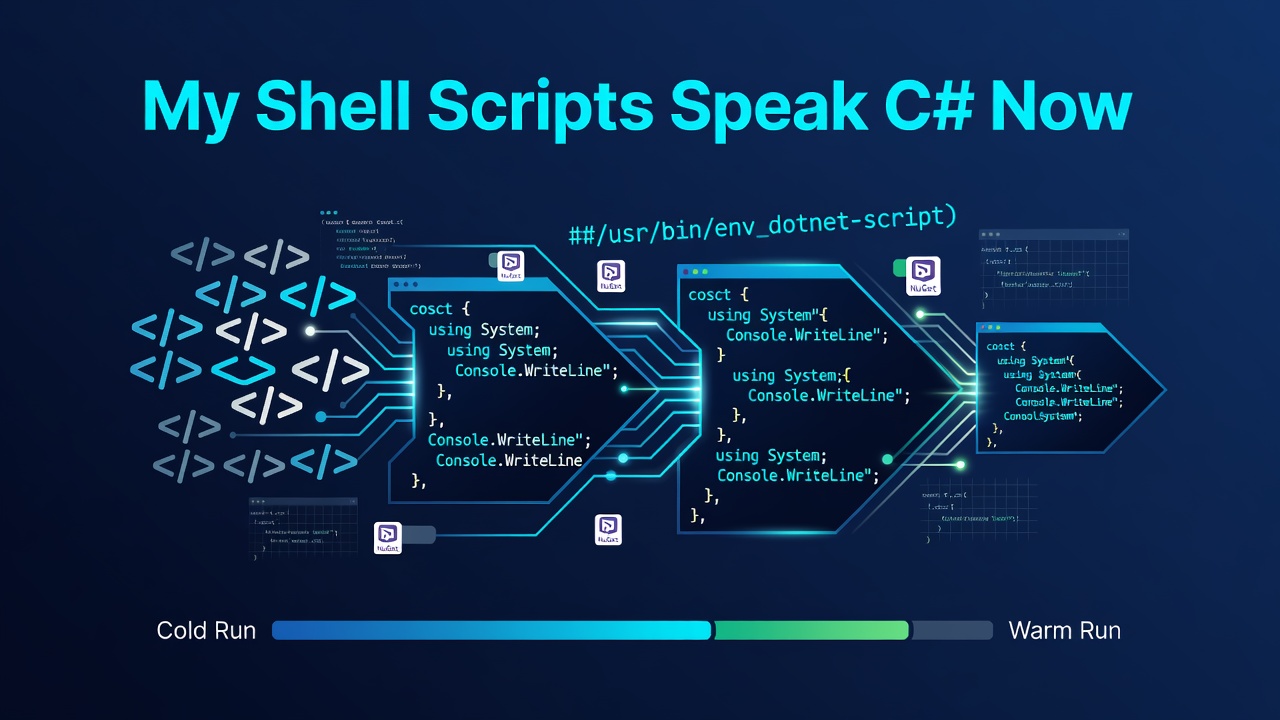 My Shell Scripts Speak C# Now