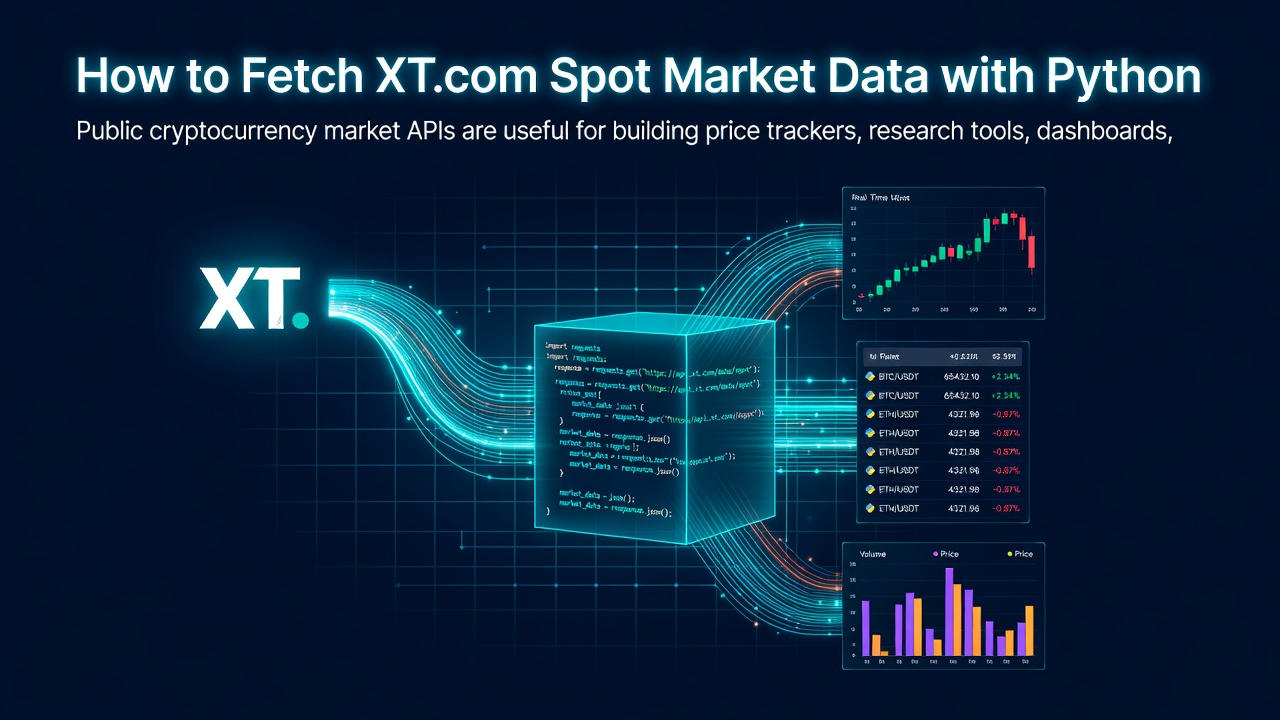 How to Fetch XT.com Spot Market Data with Python