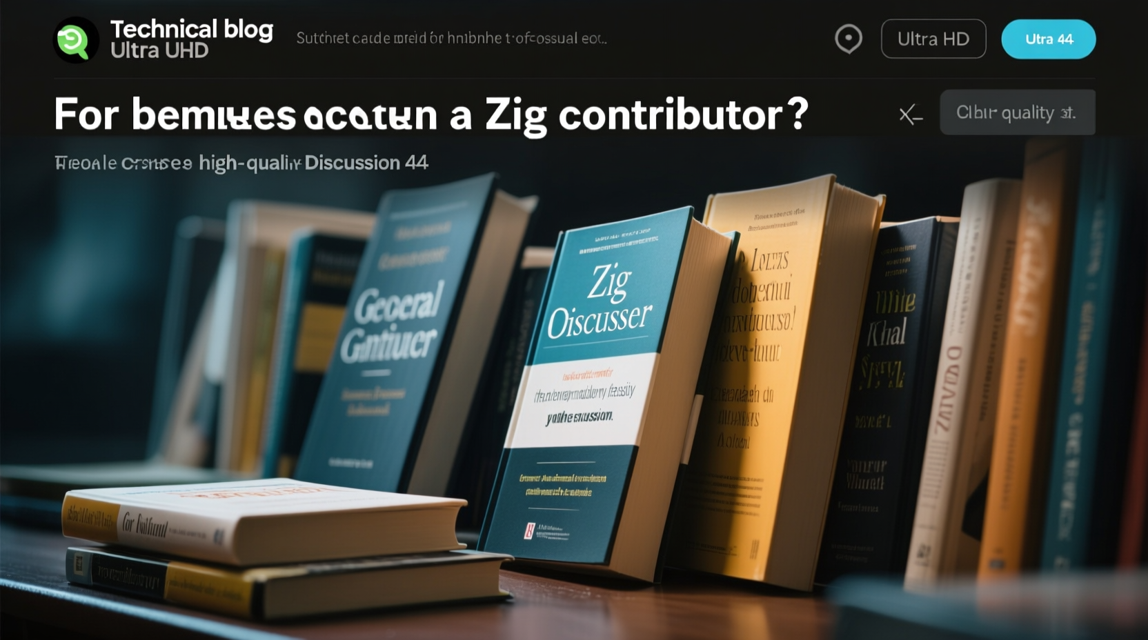 Recommended books (or other resources) for becoming a Zig contributor?