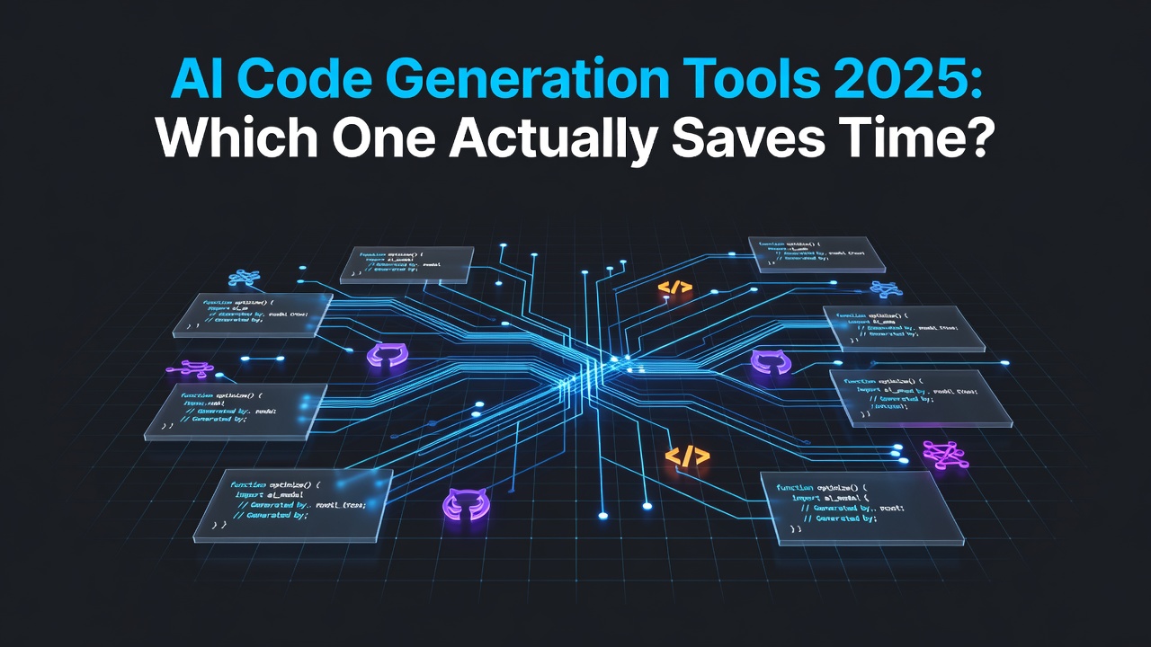 AI Code Generation Tools 2025: Which One Actually Saves Time?