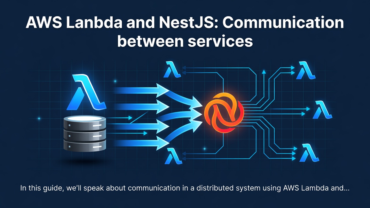 AWS Lambda and NestJS: Communication between services