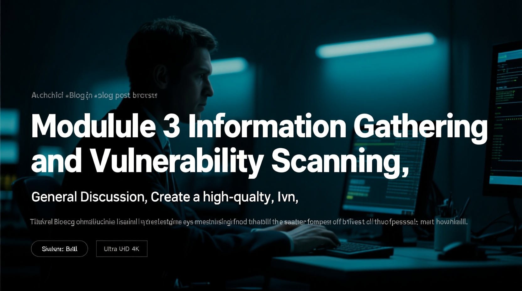 Module 3: Information Gathering and Vulnerability Scanning