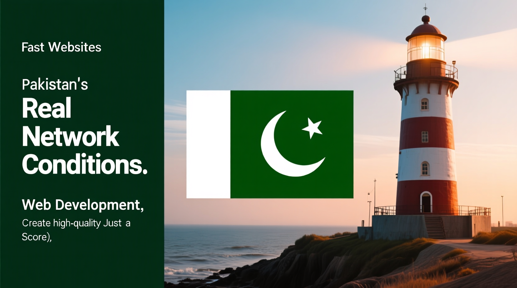 Building Fast Websites for Pakistan's Real Network Conditions (Not Just a Lighthouse Score)