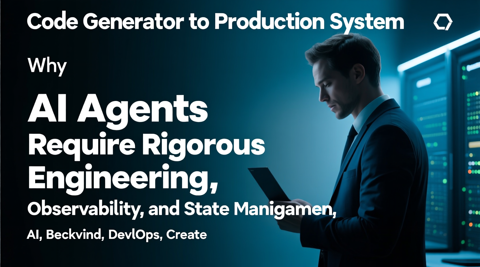 From Code Generator to Production System: Why AI Agents Require Rigorous Engineering, Observability, and State Management