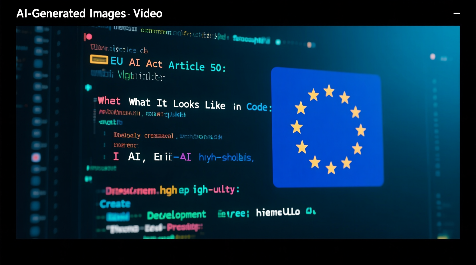 Marking AI-Generated Images and Video for EU AI Act Article 50: What It Looks Like in Code