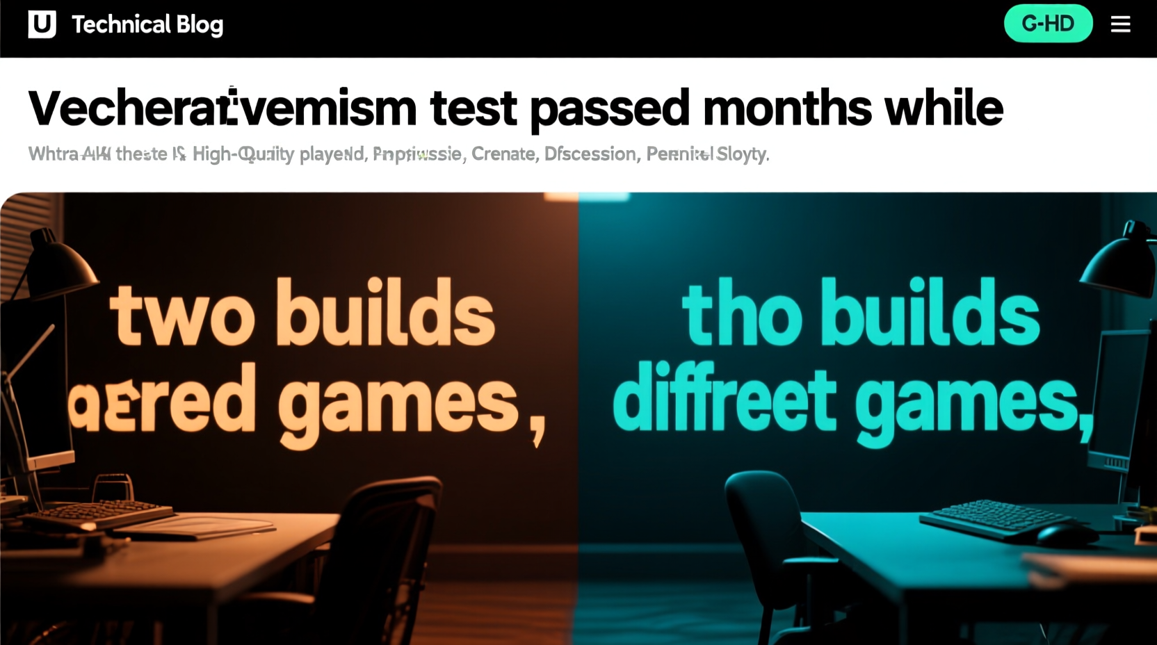 My determinism test passed for months while the two builds played different games