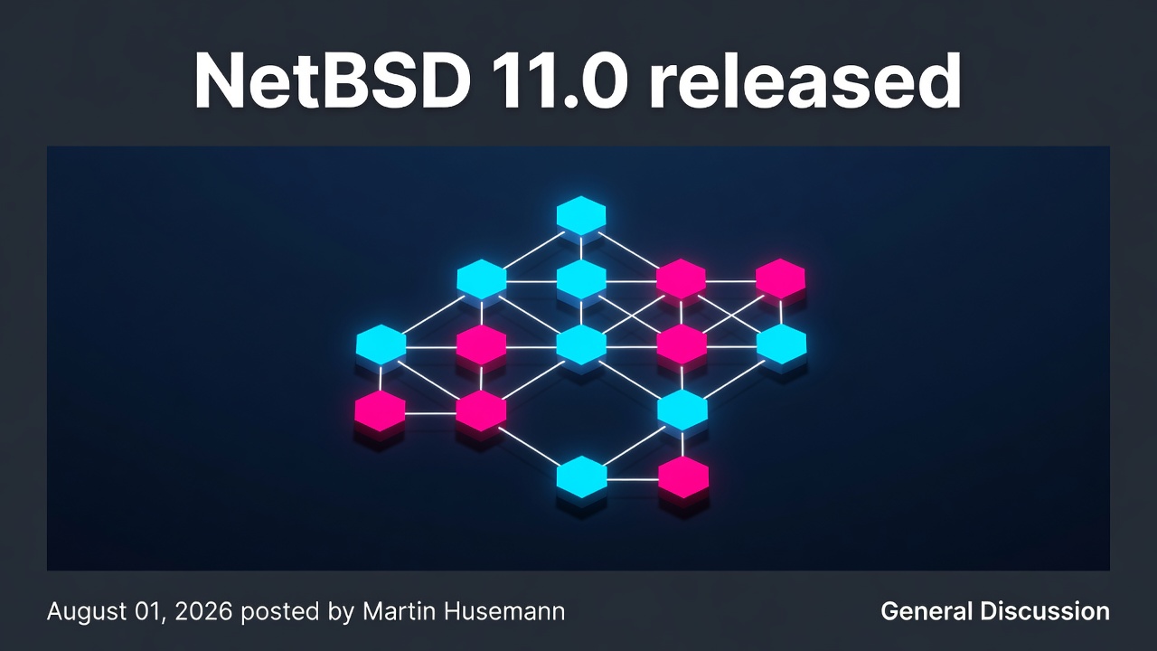 NetBSD 11.0 released