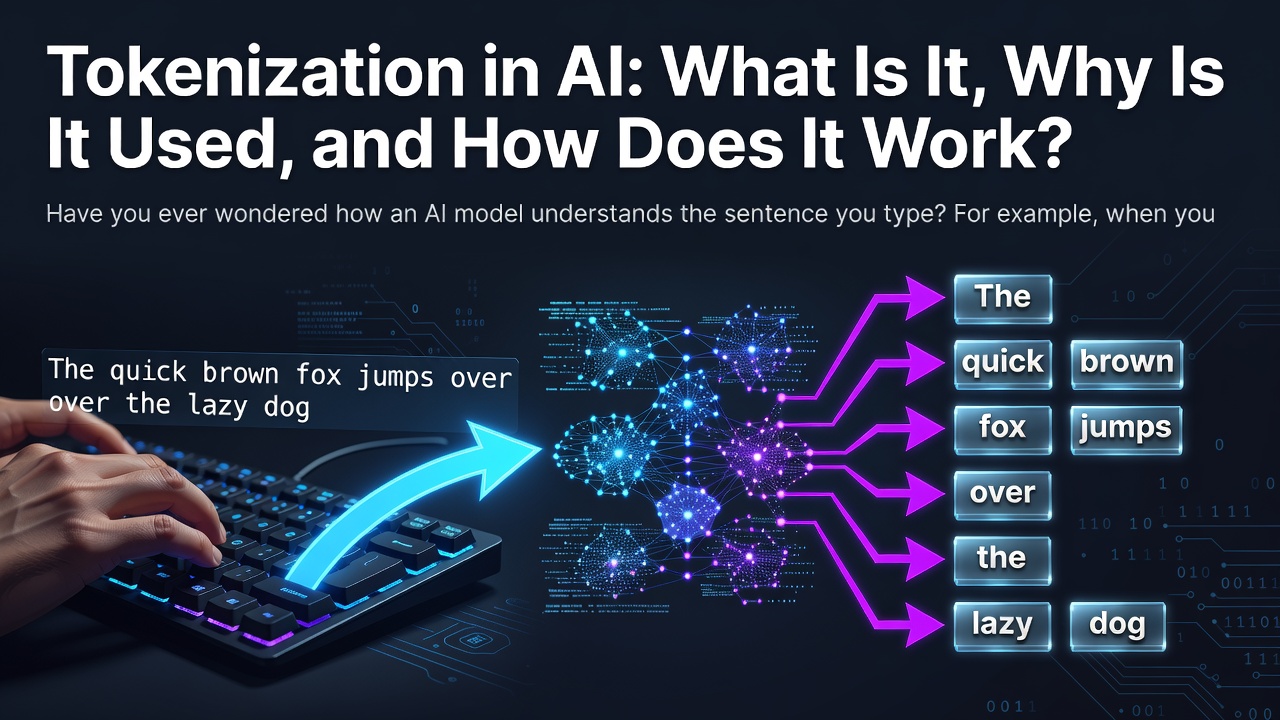 Tokenization in AI: What Is It, Why Is It Used, and How Does It Work?