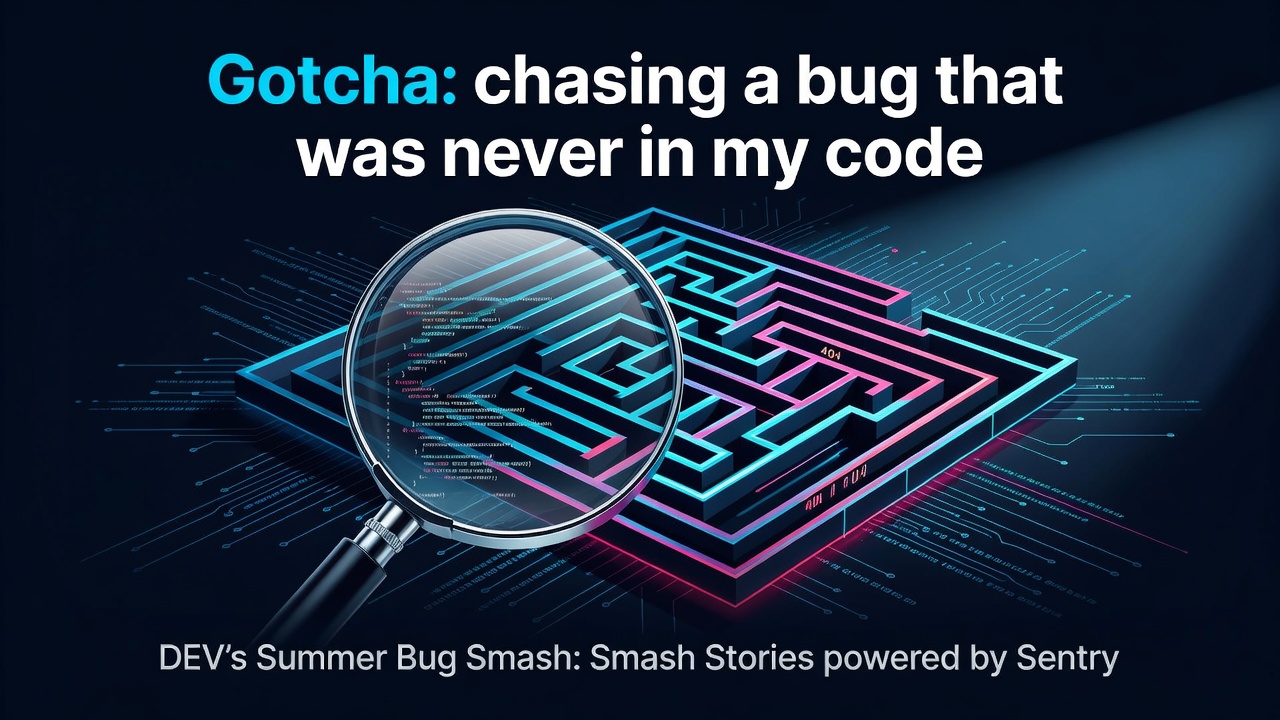 Gotcha: chasing a bug that was never in my code