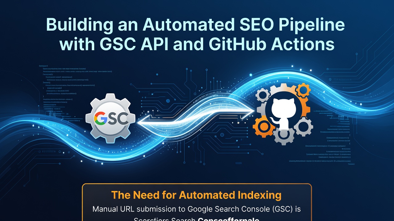 Building an Automated SEO Pipeline with GSC API and GitHub Actions