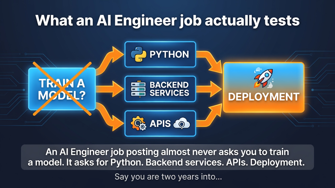 What an AI Engineer job actually tests