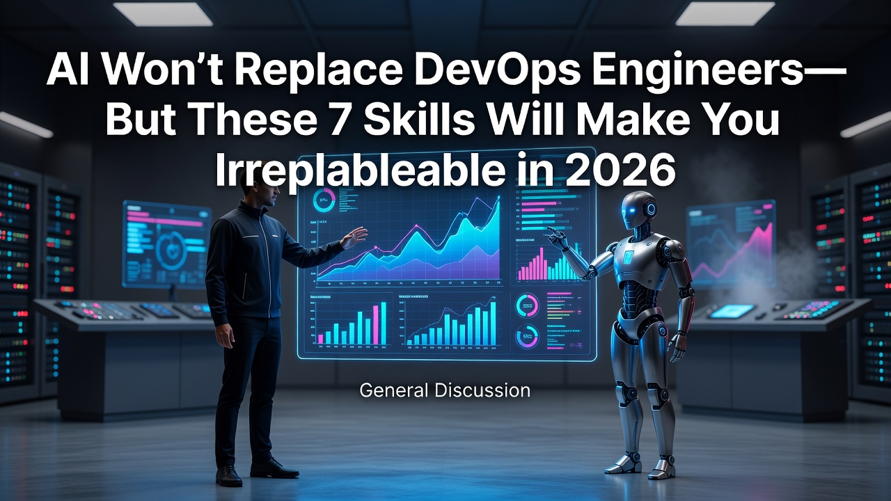 AI Won't Replace DevOps Engineers—But These 7 Skills Will Make You Irreplaceable in 2026