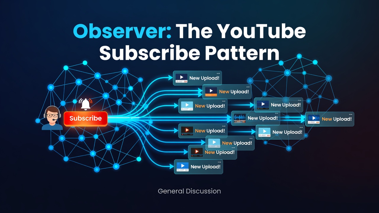 Observer: The YouTube Subscribe Pattern