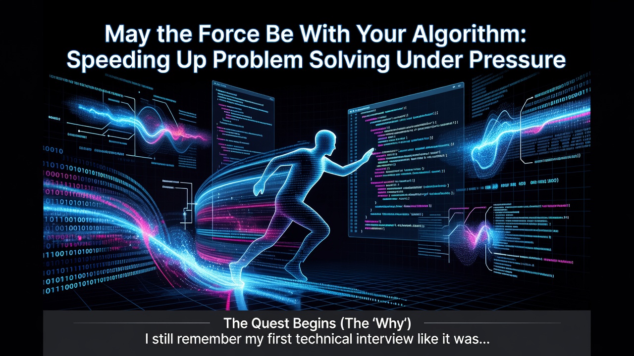 May the Force Be With Your Algorithm: Speeding Up Problem Solving Under Pressure