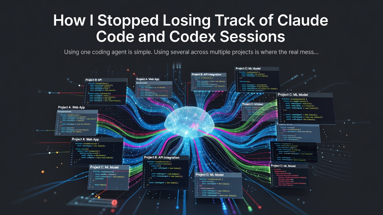 How I Stopped Losing Track of Claude Code and Codex Sessions