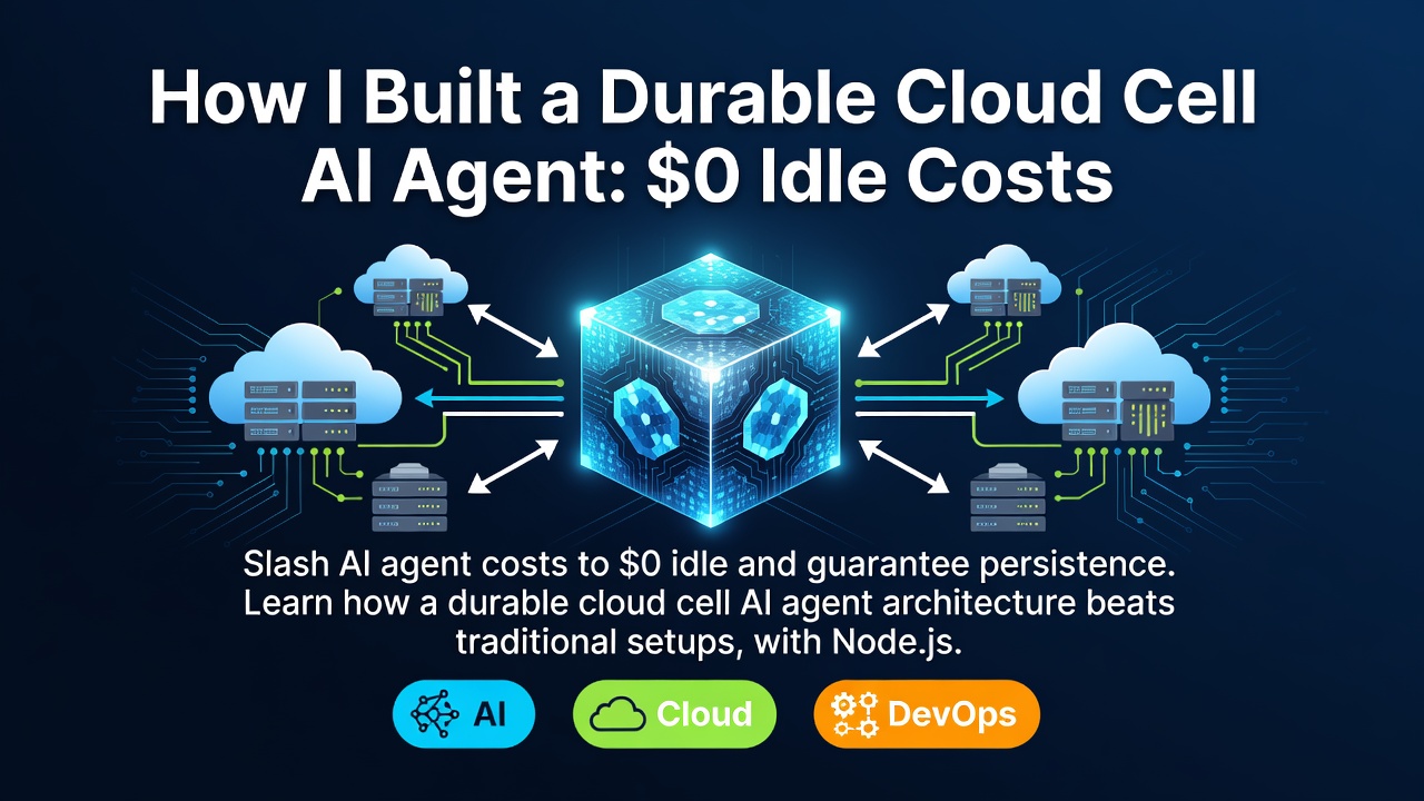 How I Built a Durable Cloud Cell AI Agent: $0 Idle Costs