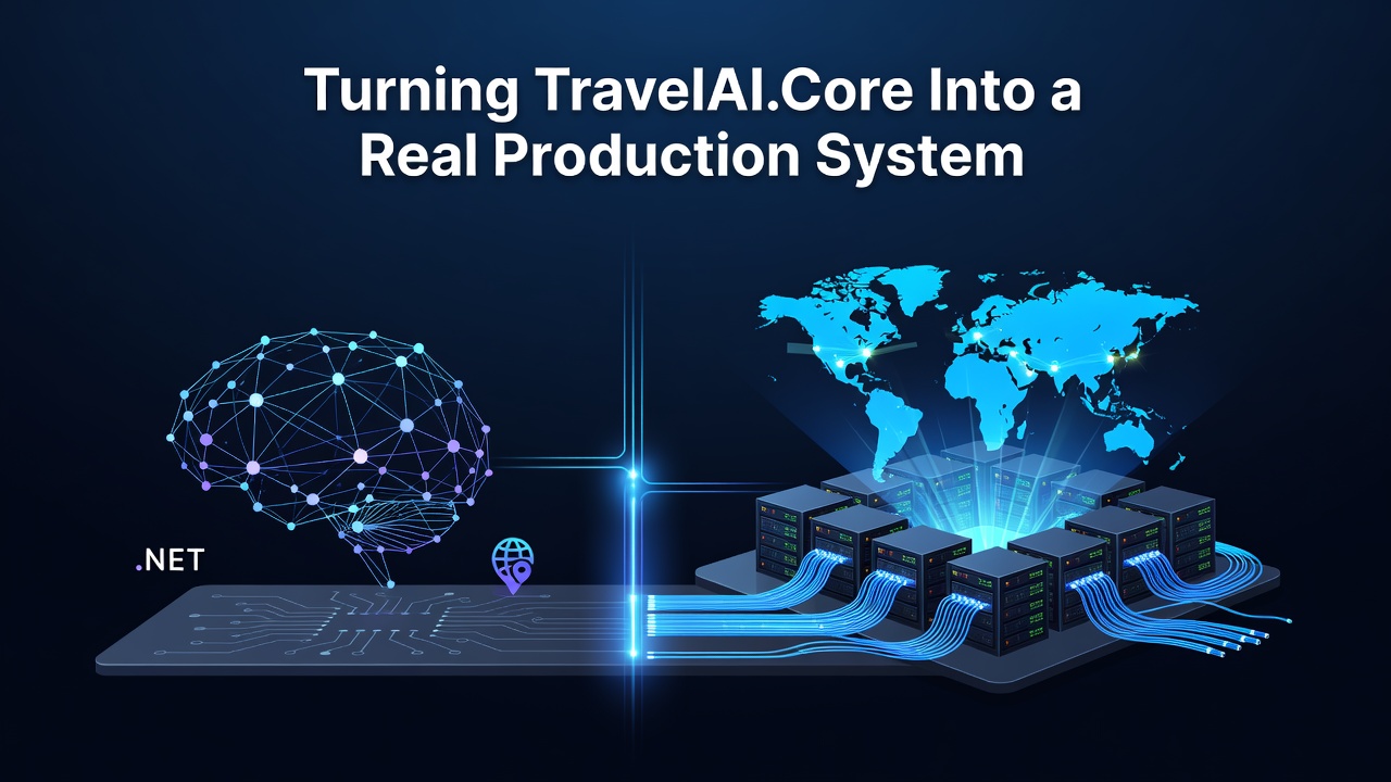 Turning TravelAI.Core Into a Real Production System