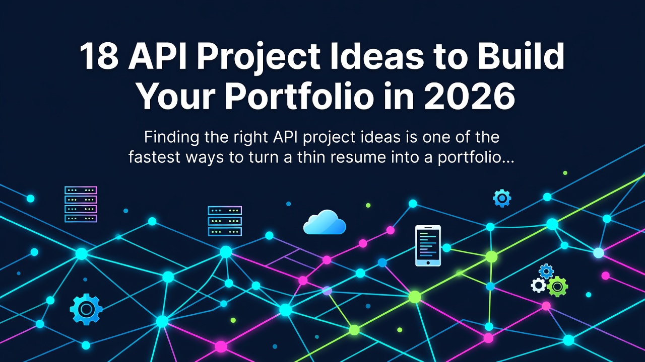 18 API Project Ideas to Build Your Portfolio in 2026