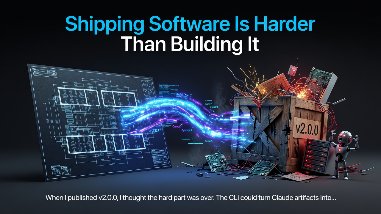 Shipping Software Is Harder Than Building It