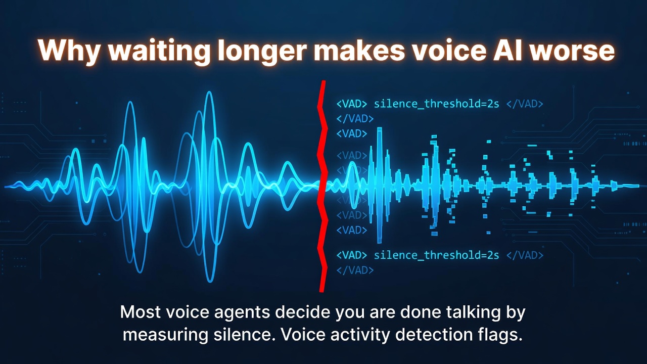 Why waiting longer makes voice AI worse