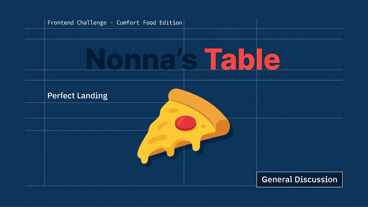 🍕Nonna’s Table